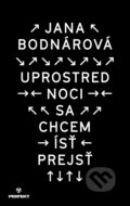 Kniha: Uprostred noci sa chcem ísť prejsť (Jana Bodnárová). Perfekt, 2017 Kniha: Uprostred noci sa chcem ísť prejsť (Jana Bodnárová). Perfekt, 2017