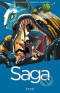 Kniha: Saga (Volume 5) (Brian K. Vaughan). Image Comics, 2015 Kniha: Saga (Volume 5) (Brian K. Vaughan). Image Comics, 2015