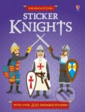 Kniha: Sticker Knights (Kate Davies). Usborne, 2017 Kniha: Sticker Knights (Kate Davies). Usborne, 2017