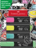 Zvýrazňovač Graffiti set 4 (Faber-Castell). Faber-Castell Zvýrazňovač Graffiti set 4 (Faber-Castell). Faber-Castell