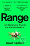 Kniha: Range (David Epstein), 2024 Kniha: Range (David Epstein), 2024