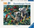 Puzzle: Koaly na stromě (Ravensburger). Ravensburger, 2024 Puzzle: Koaly na stromě (Ravensburger). Ravensburger, 2024