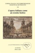 Kniha: L'opera italiana come un evento festivo VII. (Milada Jonášová). Academia, 2024 Kniha: L'opera italiana come un evento festivo VII. (Milada Jonášová). Academia, 2024