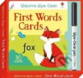 Kniha: Wipe-Clean First Words Cards (Felicity Brooks). Usborne, 2017 Kniha: Wipe-Clean First Words Cards (Felicity Brooks). Usborne, 2017