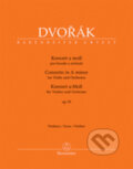 Kniha: Koncert a moll op. 53 pro housle a orchestr (Antonín Dvořák). Bärenreiter Praha, 2017 Kniha: Koncert a moll op. 53 pro housle a orchestr (Antonín Dvořák). Bärenreiter Praha, 2017