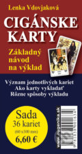Kniha: Cigánské karty (Lenka Vdovjaková), 2017 Kniha: Cigánské karty (Lenka Vdovjaková), 2017