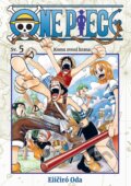 Kniha: One Piece 5 - Komu zvoní hrana (Eiichiro Oda). Crew, 2024 Kniha: One Piece 5 - Komu zvoní hrana (Eiichiro Oda). Crew, 2024