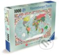 Puzzle: Mapa světa (Ravensburger). Ravensburger, 2024 Puzzle: Mapa světa (Ravensburger). Ravensburger, 2024