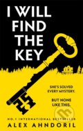 Kniha: I Will Find The Key (Alex Ahndoril). Zaffre, 2024 Kniha: I Will Find The Key (Alex Ahndoril). Zaffre, 2024