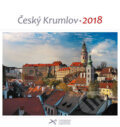 Kalendář pohlednicový 2018 - Český Krumlov/zámek, MCU, 2017