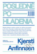 E-kniha: Posledné pohladenia (Kjersti Anfinnsen), 2024 E-kniha: Posledné pohladenia (Kjersti Anfinnsen), 2024