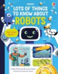 Kniha: Lots of Things to Know About Robots (James Maclaine). Usborne, 2024 Kniha: Lots of Things to Know About Robots (James Maclaine). Usborne, 2024