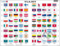 Puzzle: Vlajky L2 (Larsen). Larsen, 2020 Puzzle: Vlajky L2 (Larsen). Larsen, 2020