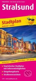 Stralsund 1:16 000 / plán města (freytag&berndt). freytag&berndt, 2018 Stralsund 1:16 000 / plán města (freytag&berndt). freytag&berndt, 2018