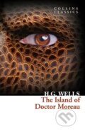 Kniha: Island of Doctor Moreau (H.G. Wells). HarperCollins, 2017 Kniha: Island of Doctor Moreau (H.G. Wells). HarperCollins, 2017