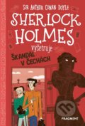 Kniha: Sherlock Holmes vyšetruje: Škandál v Čechách (Stephanie Baudet), 2025 Kniha: Sherlock Holmes vyšetruje: Škandál v Čechách (Stephanie Baudet), 2025