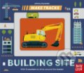 Kniha: Make Tracks: Building Site (Johnny (I) Dyrander). Nosy Crow, 2023 Kniha: Make Tracks: Building Site (Johnny (I) Dyrander). Nosy Crow, 2023