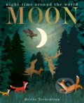 Kniha: Moon (Britta Teckentrup a Patricia Hegarty). Little Tiger, 2020 Kniha: Moon (Britta Teckentrup a Patricia Hegarty). Little Tiger, 2020