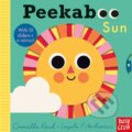 Kniha: Peekaboo Sun (Camilla Reid). Nosy Crow, 2021 Kniha: Peekaboo Sun (Camilla Reid). Nosy Crow, 2021
