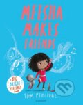 Kniha: Meesha Makes Friends (Tom Percival). Bloomsbury, 2020 Kniha: Meesha Makes Friends (Tom Percival). Bloomsbury, 2020