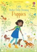 Kniha: Little Sticker Dolly Dressing Puppies (Fiona Watt). Usborne, 2019 Kniha: Little Sticker Dolly Dressing Puppies (Fiona Watt). Usborne, 2019