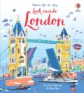 Kniha: Look Inside London (Jonathan Melmoth). Usborne, 2015 Kniha: Look Inside London (Jonathan Melmoth). Usborne, 2015
