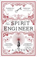 Kniha: The Spirit Engineer (A. J. West). Duckworth Overlook, 2022 Kniha: The Spirit Engineer (A. J. West). Duckworth Overlook, 2022