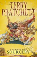 Kniha: Sourcery (Terry Pratchett). Corgi Books, 2012 Kniha: Sourcery (Terry Pratchett). Corgi Books, 2012