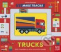 Kniha: Make Tracks: Trucks (Johnny (I) Dyrander). Nosy Crow, 2024 Kniha: Make Tracks: Trucks (Johnny (I) Dyrander). Nosy Crow, 2024