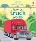 Kniha: Peep Inside How a Truck Works (Lara Bryan). Usborne, 2024 Kniha: Peep Inside How a Truck Works (Lara Bryan). Usborne, 2024