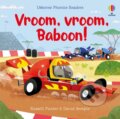 Kniha: Vroom, vroom, Baboon! (Russell Punter). Usborne, 2024 Kniha: Vroom, vroom, Baboon! (Russell Punter). Usborne, 2024