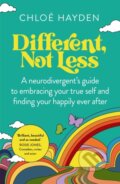 Kniha: Different, Not Less (Chloe Hayden). Murdoch Books, 2024 Kniha: Different, Not Less (Chloe Hayden). Murdoch Books, 2024
