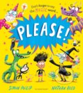 Kniha: PLEASE! (Simon Philip). Bloomsbury, 2024 Kniha: PLEASE! (Simon Philip). Bloomsbury, 2024