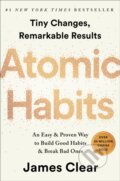 Kniha: Atomic Habits (James Clear). , 1900 Kniha: Atomic Habits (James Clear). , 1900
