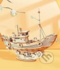 Puzzle: NiXiM Dřevěné 3D puzzle/Rybářská loď (NiXim). NiXim, 2024 Puzzle: NiXiM Dřevěné 3D puzzle/Rybářská loď (NiXim). NiXim, 2024