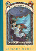 Kniha: Řada nešťastných příhod: Široké okno (Lemony Snicket). Egmont ČR, 2001 Kniha: Řada nešťastných příhod: Široké okno (Lemony Snicket). Egmont ČR, 2001