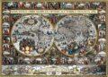 Puzzle: Veľká mapa sveta z roku 1611 (Ravensburger). Ravensburger Puzzle: Veľká mapa sveta z roku 1611 (Ravensburger). Ravensburger