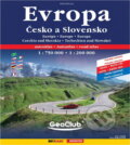 Kniha: Evropa Česko a Slovensko : autoatlas Evropa 1:750^000, Česko a Slovensko 1:200^000 : podrobný autoatlas, legenda, rejstřík sídel, tabulka vzdáleností (SHOCart). SHOCart, 2004 Kniha: Evropa Česko a Slovensko : autoatlas Evropa 1:750^000, Česko a Slovensko 1:200^000 : podrobný autoatlas, legenda, rejstřík sídel, tabulka vzdáleností (SHOCart). SHOCart, 2004