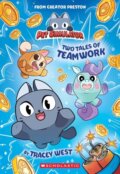 Kniha: Pet Simulator: Two Tales of Teamwork (Pet Simulator Illustrated Novel 1) (Tracey West). Scholastic, 2025 Kniha: Pet Simulator: Two Tales of Teamwork (Pet Simulator Illustrated Novel 1) (Tracey West). Scholastic, 2025