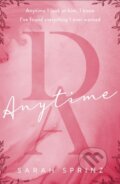 Kniha: Anytime (Sarah Sprinz). Quercus, 2025 Kniha: Anytime (Sarah Sprinz). Quercus, 2025