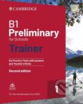 Kniha: B1 Preliminary for Schools Trainer 1 Exam Six Practice Tests with Answers and Teachers Notes with Resources Download with eBook, 2ed (2020) (Press University Cambridge). Cambridge University Press, 2022 Kniha: B1 Preliminary for Schools Trainer 1 Exam Six Practice Tests with Answers and Teachers Notes with Resources Download with eBook, 2ed (2020) (Press University Cambridge). Cambridge University Press, 2022