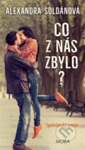 Kniha: Co z nás zbylo ? (Alexandra Soldánová). Moba, 2025 Kniha: Co z nás zbylo ? (Alexandra Soldánová). Moba, 2025