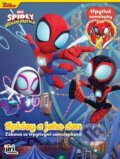 Kniha: Zábava se třpytivými samolepkami Spidey (Jiří Models). Jiří Models, 2025 Kniha: Zábava se třpytivými samolepkami Spidey (Jiří Models). Jiří Models, 2025