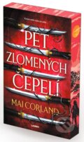 Kniha: Pět zlomených čepelí (Mai Corland), 2025 Kniha: Pět zlomených čepelí (Mai Corland), 2025