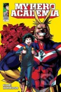 Kniha: My Hero Academia 1 (Kohei Horikoshi). Viz Media, 2015 Kniha: My Hero Academia 1 (Kohei Horikoshi). Viz Media, 2015