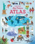 Kniha: Big Picture Atlas (Dan Taylor a Emily Bone). Usborne, 2016 Kniha: Big Picture Atlas (Dan Taylor a Emily Bone). Usborne, 2016