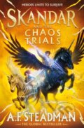 Kniha: Skandar and the Chaos Trials (A.F. Steadman). Simon & Schuster, 2025 Kniha: Skandar and the Chaos Trials (A.F. Steadman). Simon & Schuster, 2025