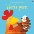 Kniha: Hen's Pens (Russell Punter). Usborne, 2021 Kniha: Hen's Pens (Russell Punter). Usborne, 2021