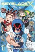 Kniha: Beyblade X, Vol. 1 (Homura Kawamoto a Hikaru Muno). Viz Media, 2025 Kniha: Beyblade X, Vol. 1 (Homura Kawamoto a Hikaru Muno). Viz Media, 2025