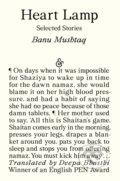 Kniha: Heart Lamp: Selected Stories (Banu Mushtaq). And Other Stories, 2025 Kniha: Heart Lamp: Selected Stories (Banu Mushtaq). And Other Stories, 2025